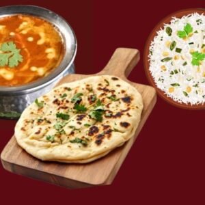 Butter Chicken with Rice and Naan(For Kids) (DA)