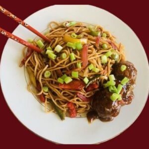 Hakka Noodles Vegetable (GA) (DF) (MSG)