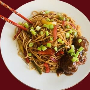 Chicken Hakka Noodles (MSG)