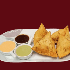 Veg Samosa(4 pieces) :Made in House (GA)