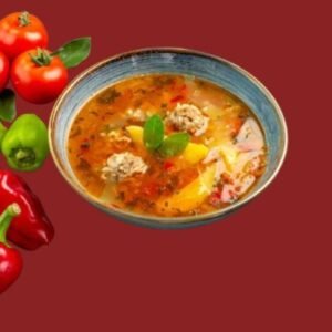 Veg Hot and Sour Soup (MSG)